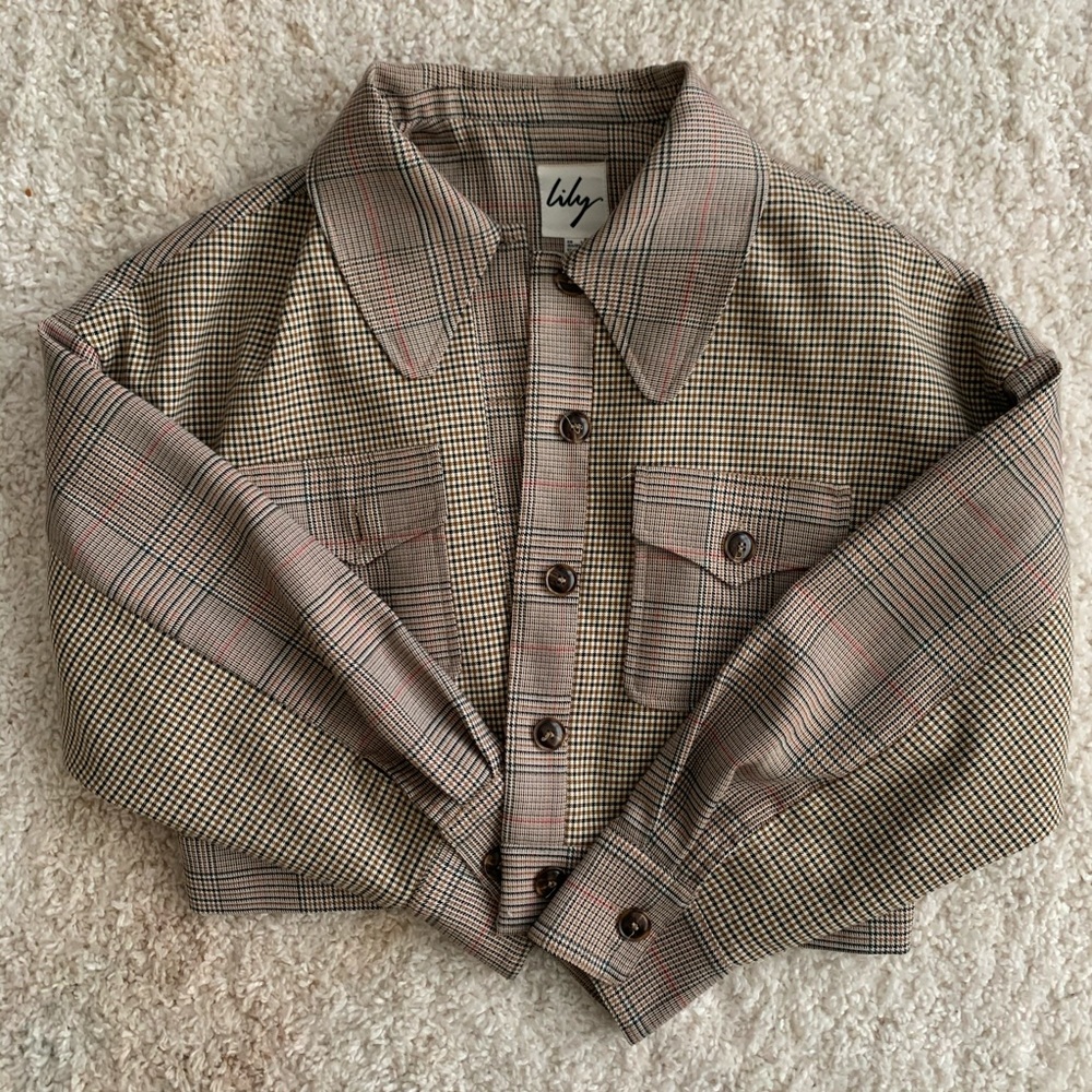 Vintage crop jacket